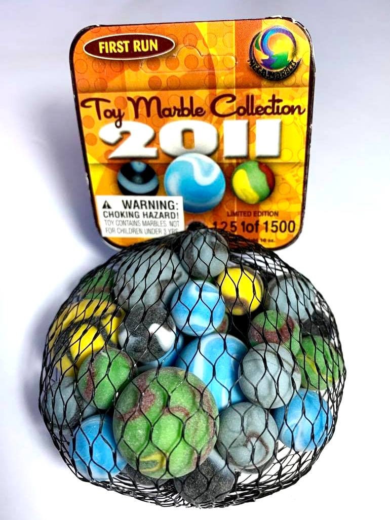 2011 Limited Edition Toy Marble Collection Numbered 40 Piece Etsy