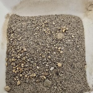 Light Gray Volcanic Ash and Rock - 3 Bags of 25g Mineral Specimen image 5