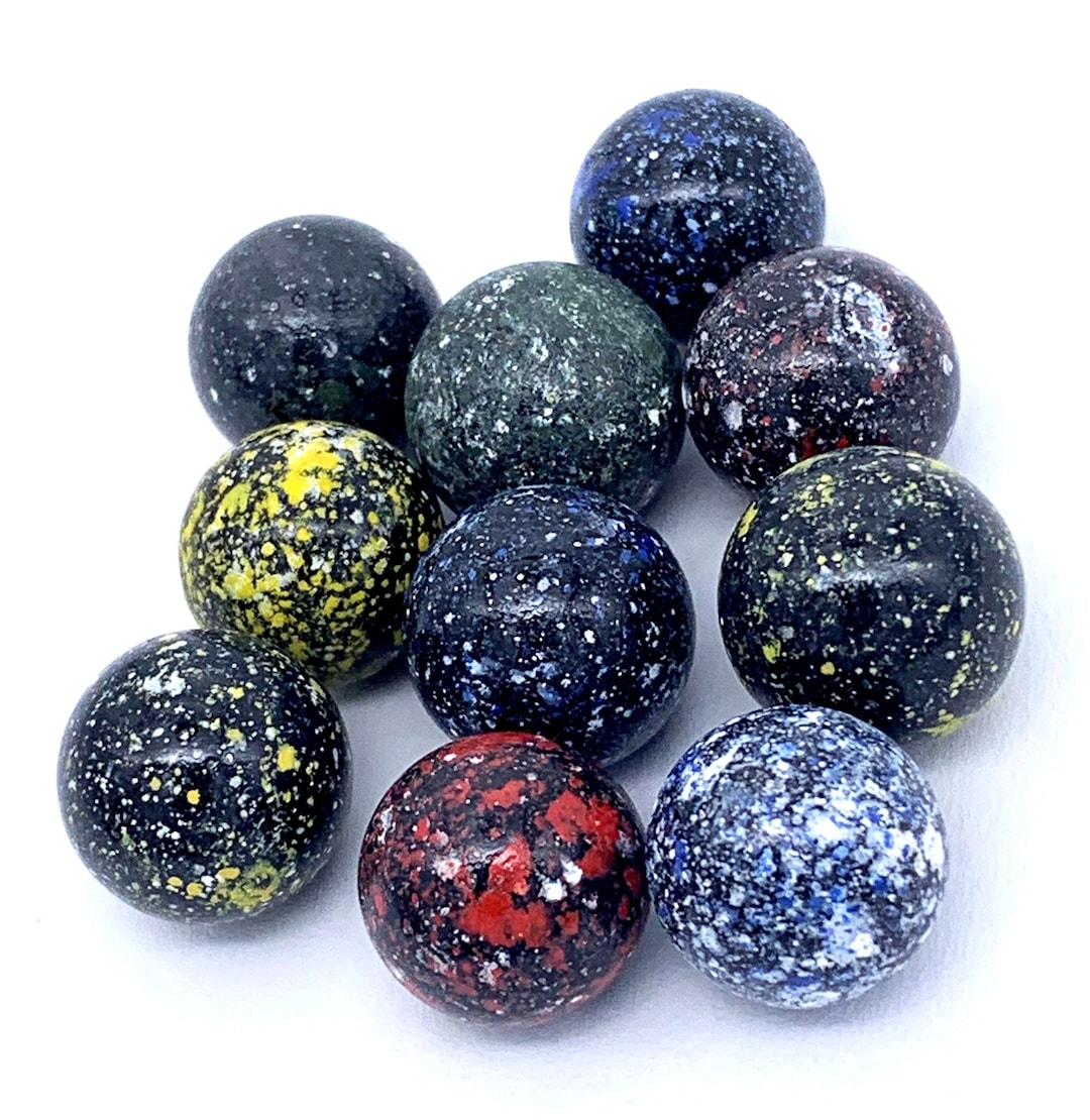 12mm approximately galaxy Pack 10 Peewee Glass - Etsy