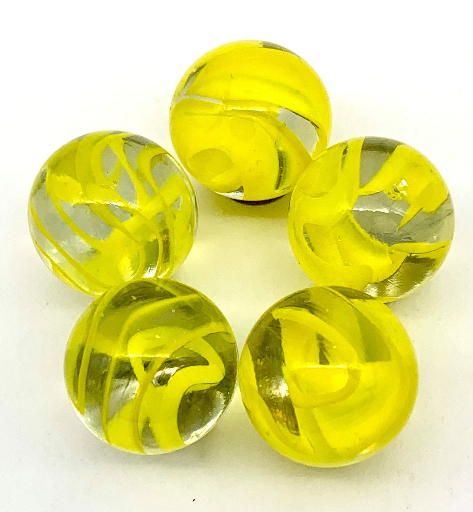 NEW for 2023! Pk of 5 Spiral Galaxy 16mm 5/8" Glass Mega Marbles ...