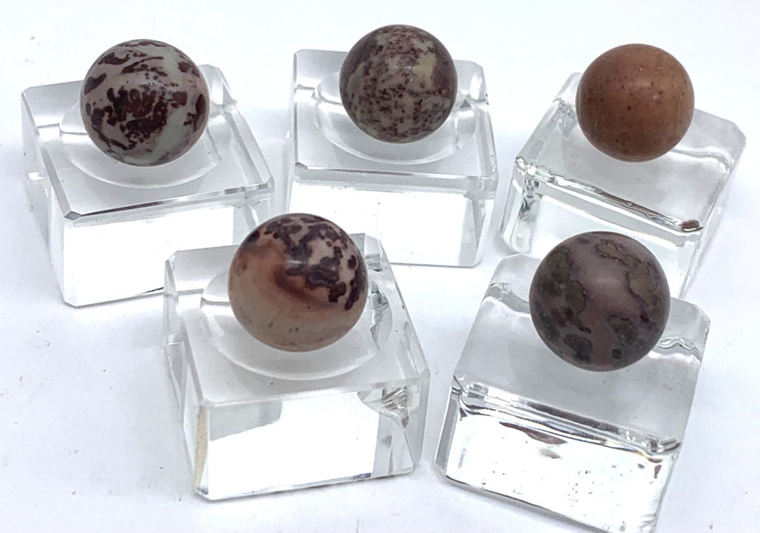 Mini Marbles Stone 12mm (approximately) Peewee Chinese Painting Stone Mini Marbles Single ...