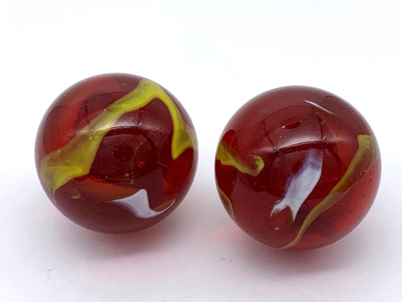 Opal Marble - Red - House of Marbles