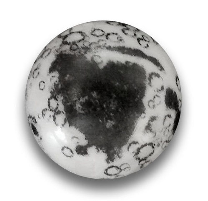 Iridescent Moon Marbles 25 Mm Diameter Set of 3 With Etsy