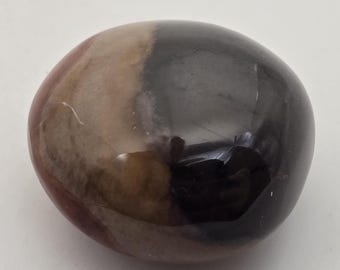 Polished Desert Jasper Stone ~1.25" – Natural Healing Crystal, Pocket Gemstone for Meditation, Crystal Grid, Mineral Collection