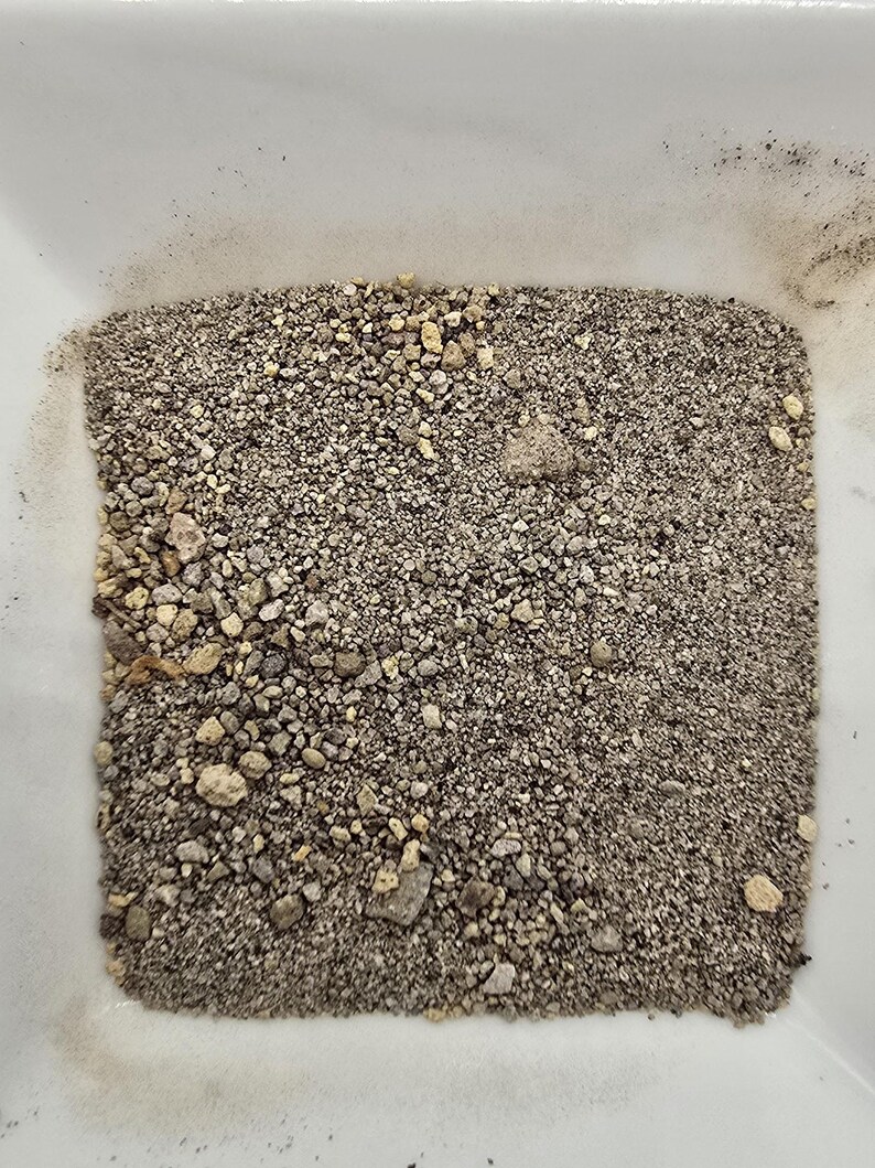 Light Gray Volcanic Ash and Rock - 3 Bags of 25g Mineral Specimen image 4