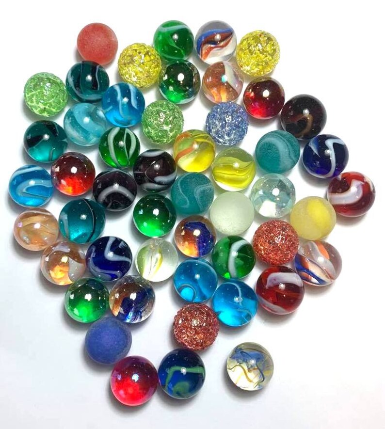 16mm Marbles for Stained Glass Fencing DIY Project Crafting Etsy