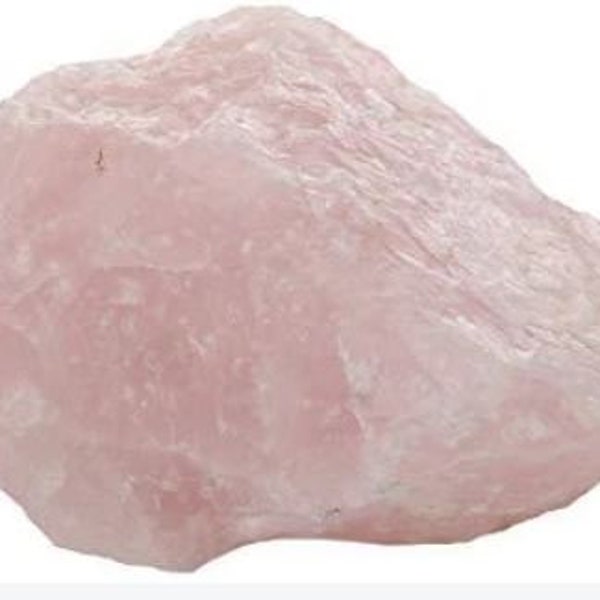Rose Quartz Chunk Rough Mineral Rock Specimen - Large 2.5 + Inches