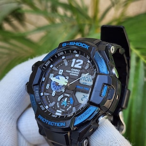 WH509  - Casio G-Shock GA-1100 Analog Digital Watch – Twin Sensor Compass Luminous Hands