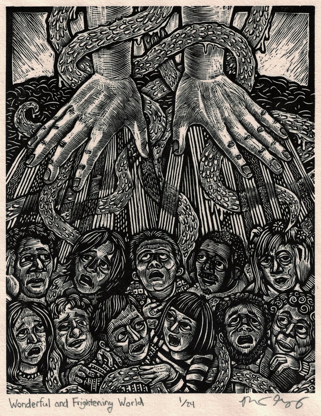 Wonderful and Frightening World - Etsy