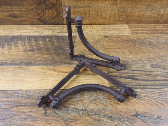 Set of 4 Cast Iron Shelf Brackets New Antique-Style Twig Branch 5.5/" x 5.5/"