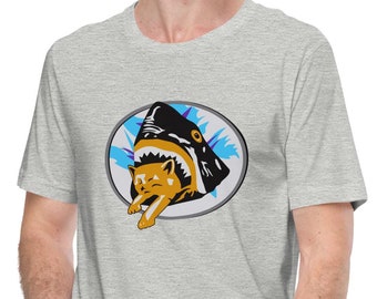Pineapple Express Shark Eating Cat Unisex T-shirt Movie