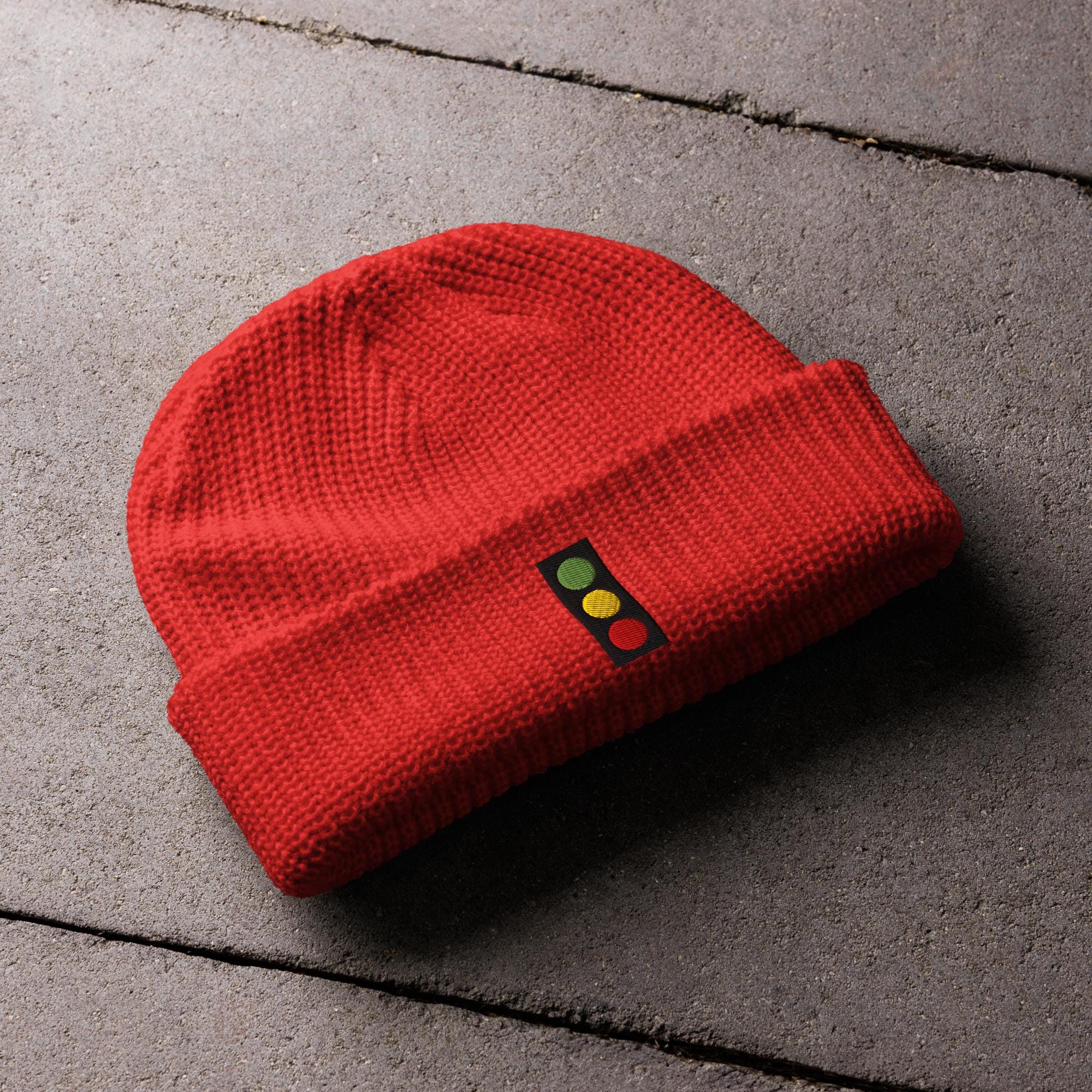 Life Aquatic Beanie – Red Fisherman Cap – Steve Zissou Inspired