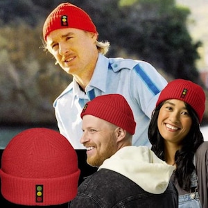 Life Aquatic Beanie – Fisherman Cap – Ned Plimpton Anderson Film Inspired