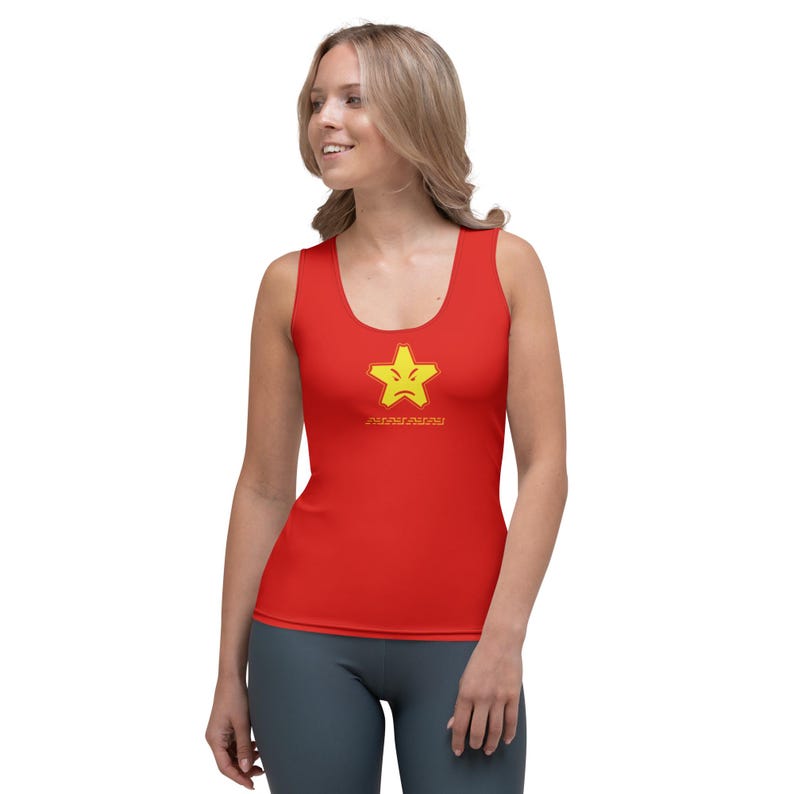 Rita Red Tank Top – Idiocracy Costume – Maya Rudolph Movie Inspired Outfit image 5