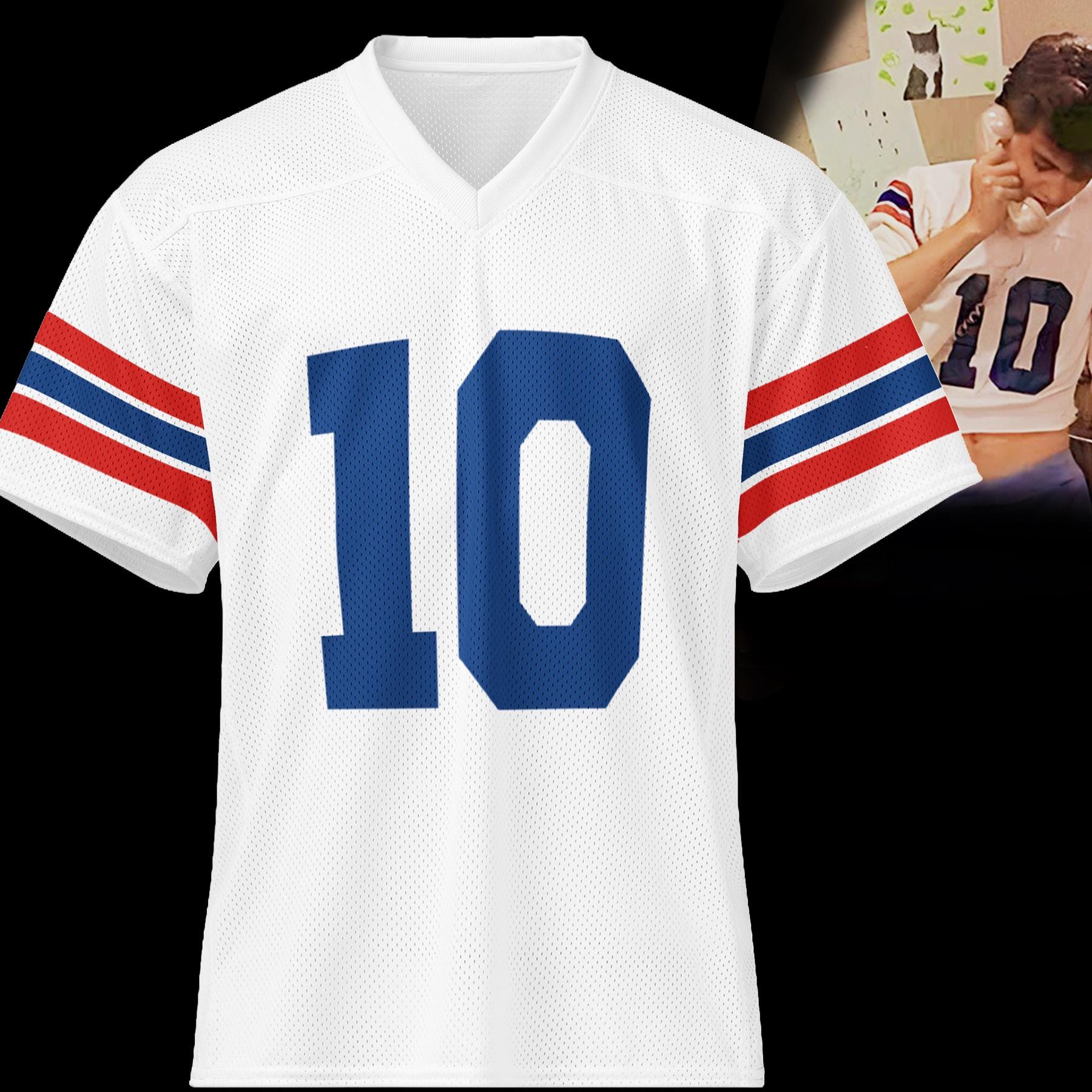 80s Crop Jersey Mens - Etsy