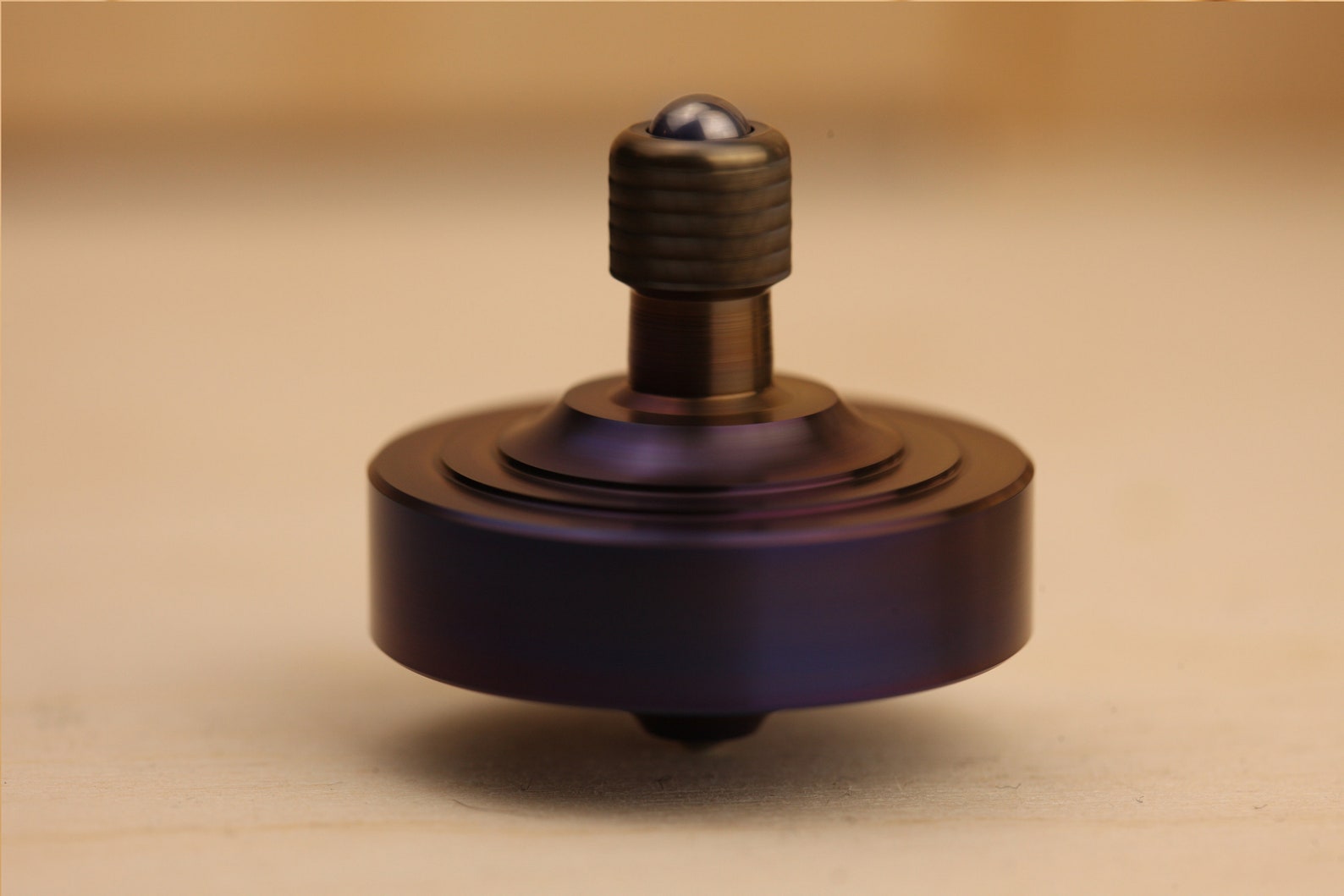 EDC Titanium Spinning Top Rollspin kickstarter Birthday - Etsy