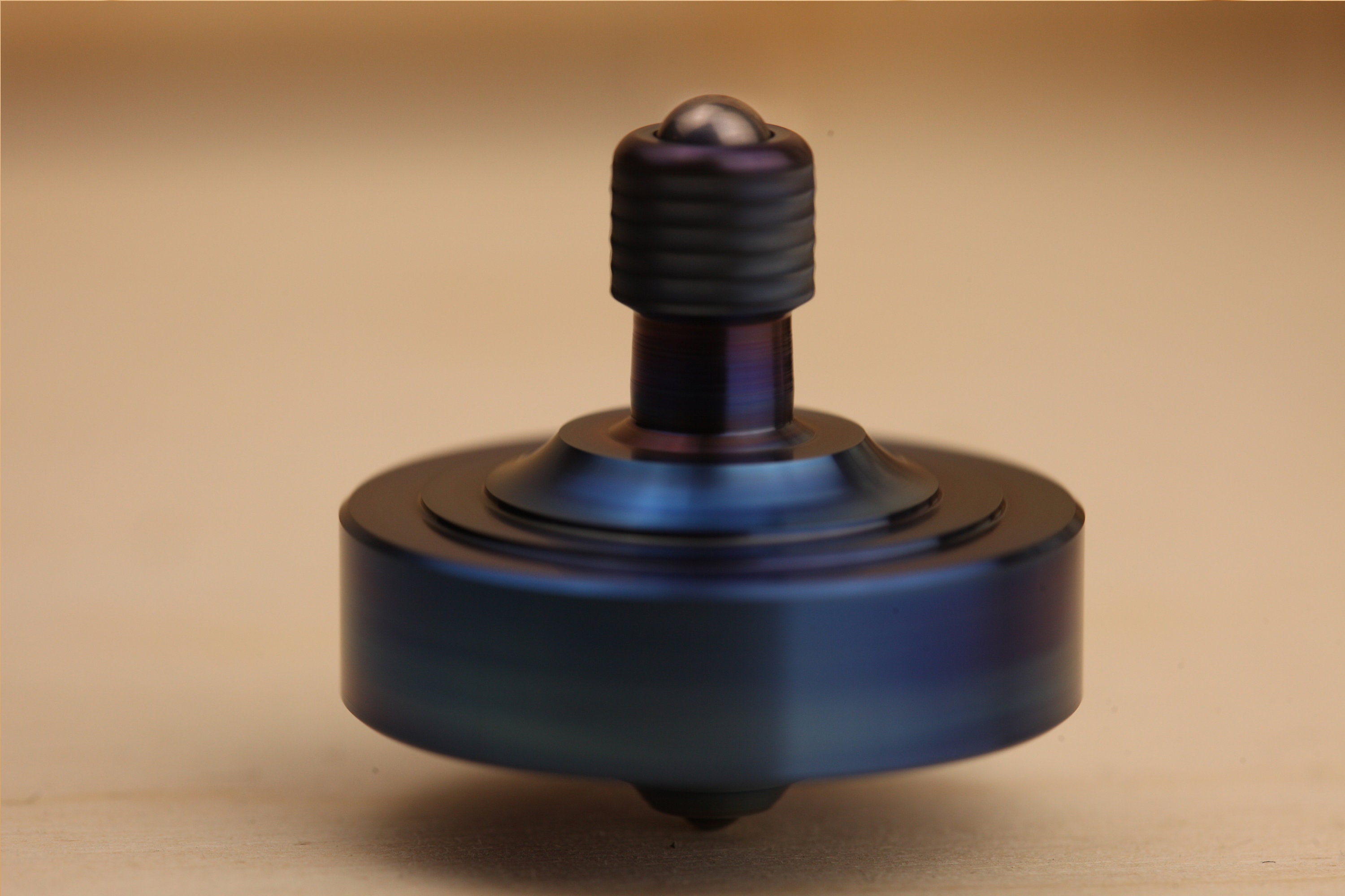 Precision Titanium Spinning Top Rollspin kickstarter Etsy