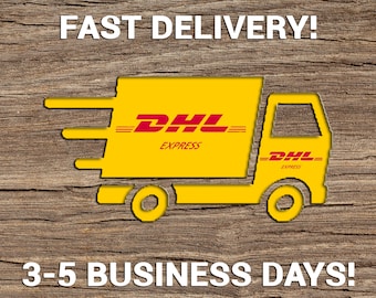 Express shipping DHL fastest delivery in 3-5 days