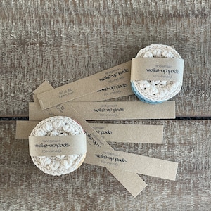 PDF Printable Label for Make-up Pads