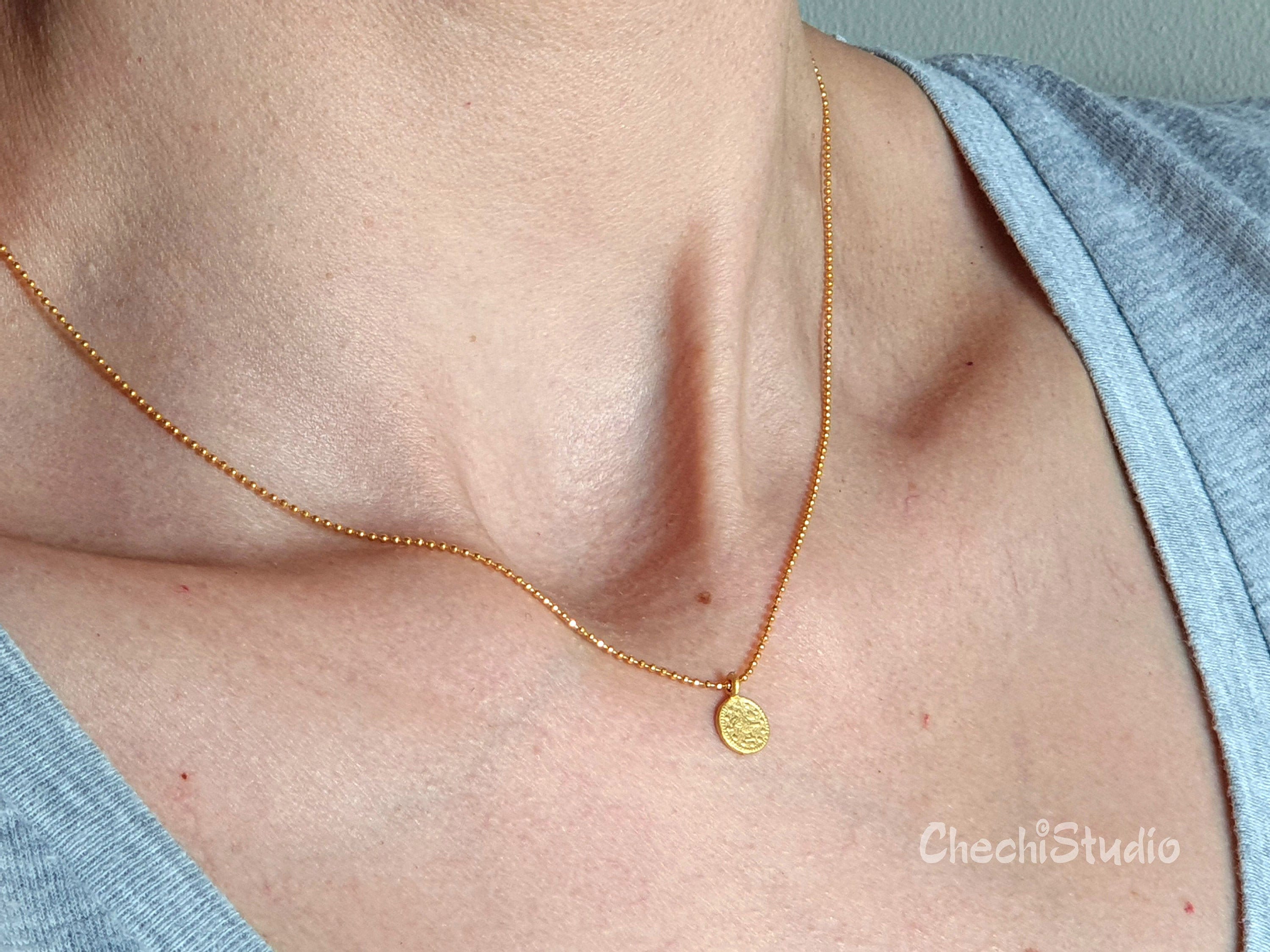 Tiny Coins Necklace main image 1