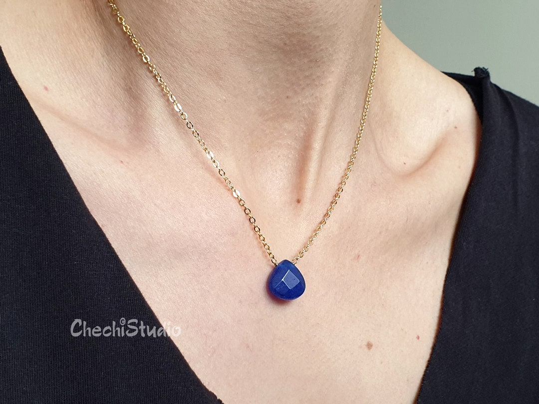 Ensemble de bijoux de mariée en cristal en forme de larme, collier et boucles d'oreilles pour mariage de femme