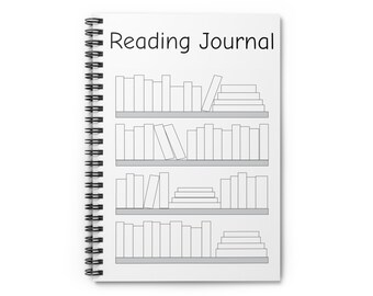 Reading Journal / Goal Tracking Notebook