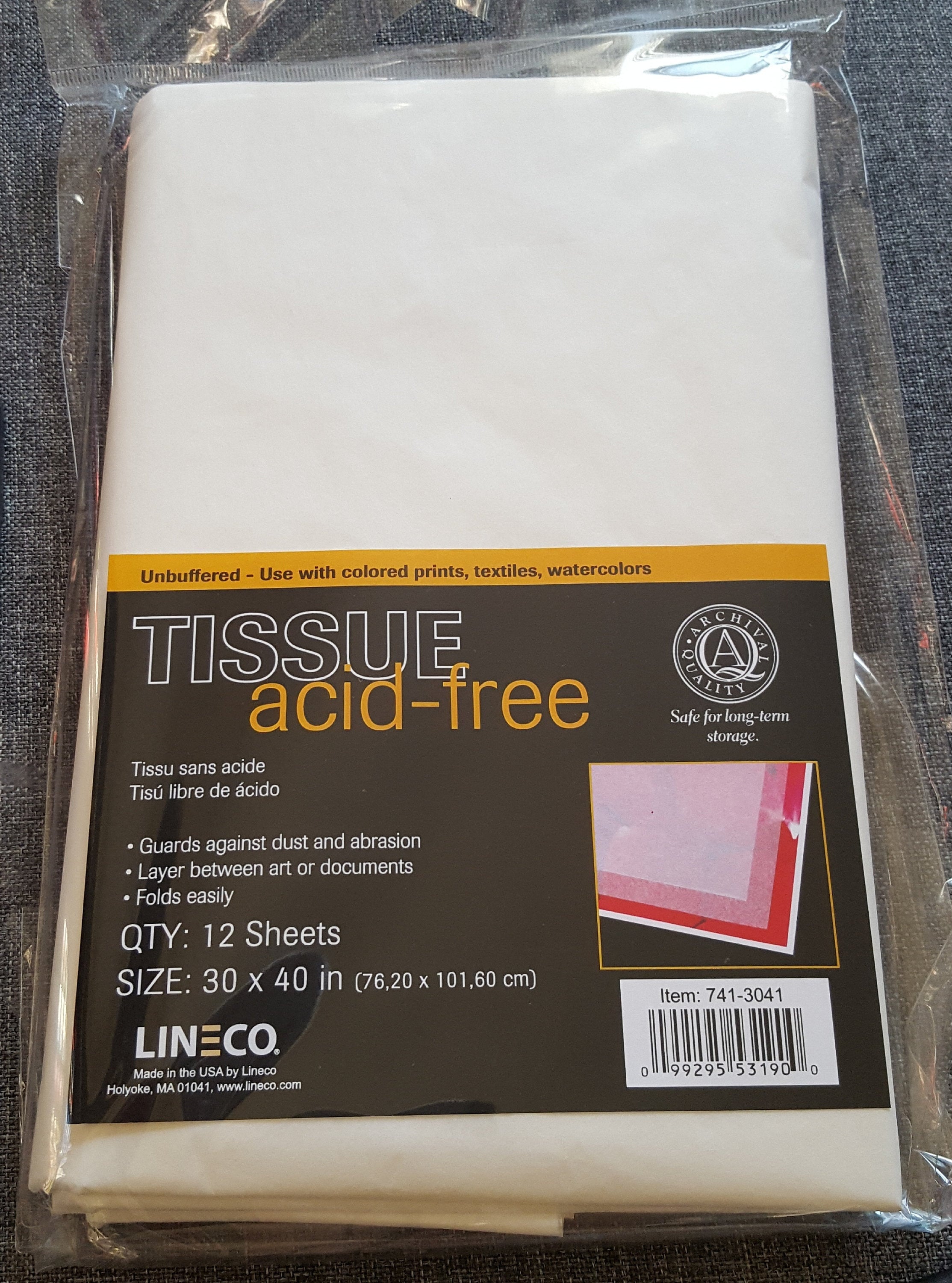Acid Free White Tissue Paper 20 X 30 Sheets Archival Quality Protectant  Precious Metal and Antiques Packs of 10 25 50 75 100 