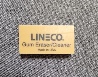 Twelve Gum Erasers Cleaners Made in the USA