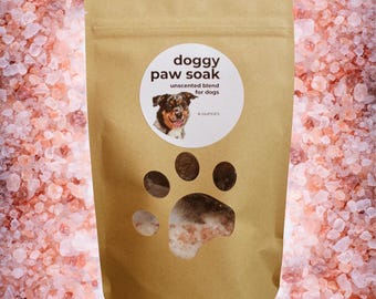 Unscented Paw Soak – Soothing Relief with Epsom & Himalayan Salt - 4 ounces