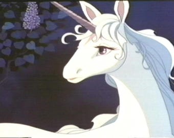 PREORDER The Last Unicorn Amalthea - Handmade Vintage Style G3 Plush