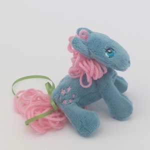 My Little Pony Nirvana Posey - Handmade Vintage Style G1 Plush - Italy