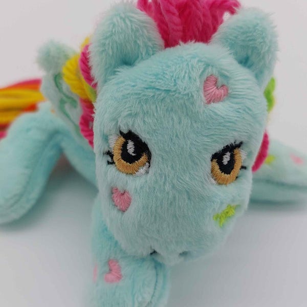 My Little Pony Starglow - Peluche vintage style G1 faite main