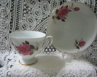 China #9030 Porcelain Teacup and Saucer