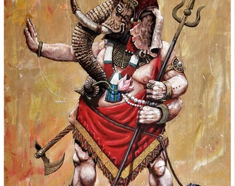 Ganesha - Hindu god.