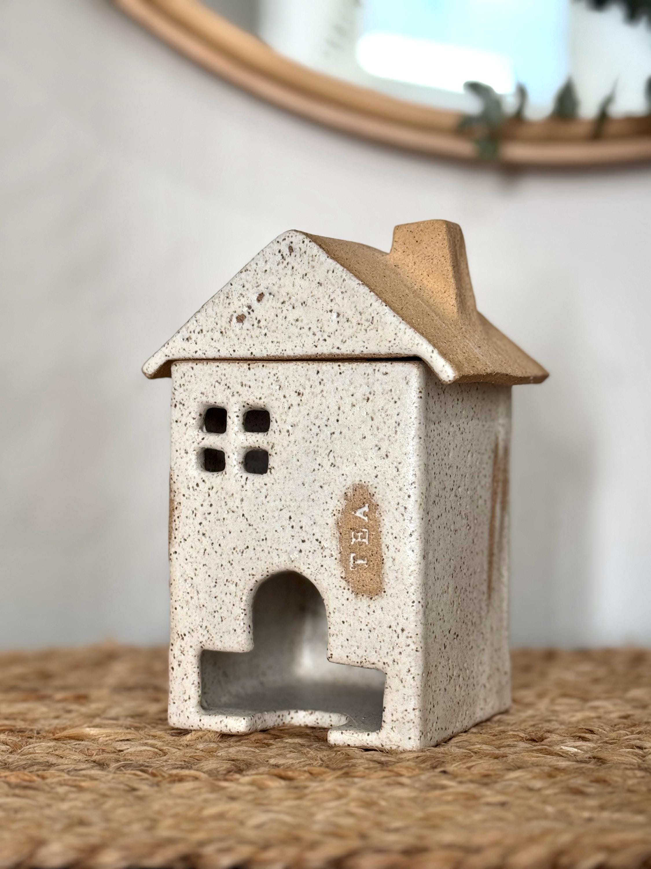 Handmade Ceramic Tea Bag Dispenser: Wabi Sabi Teahouse Decor - Etsy