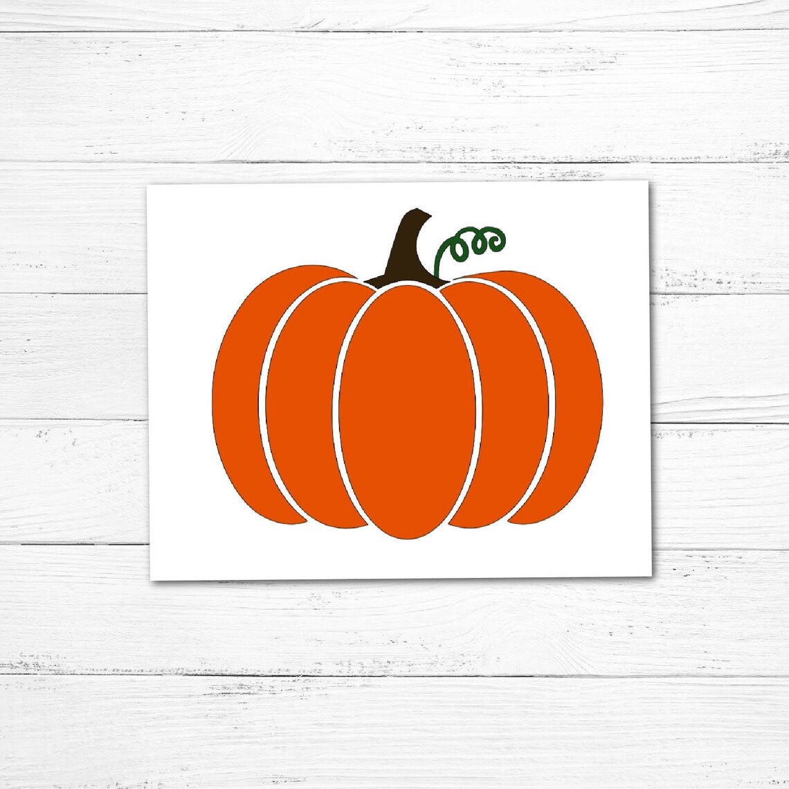 Pumpkin decal Fall vinyl decal Autumn vinyl decal pumpkin Etsy