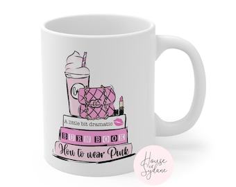 Mean Girls Mug: Pretty Pink Coffee Cup - That's So Fetch!