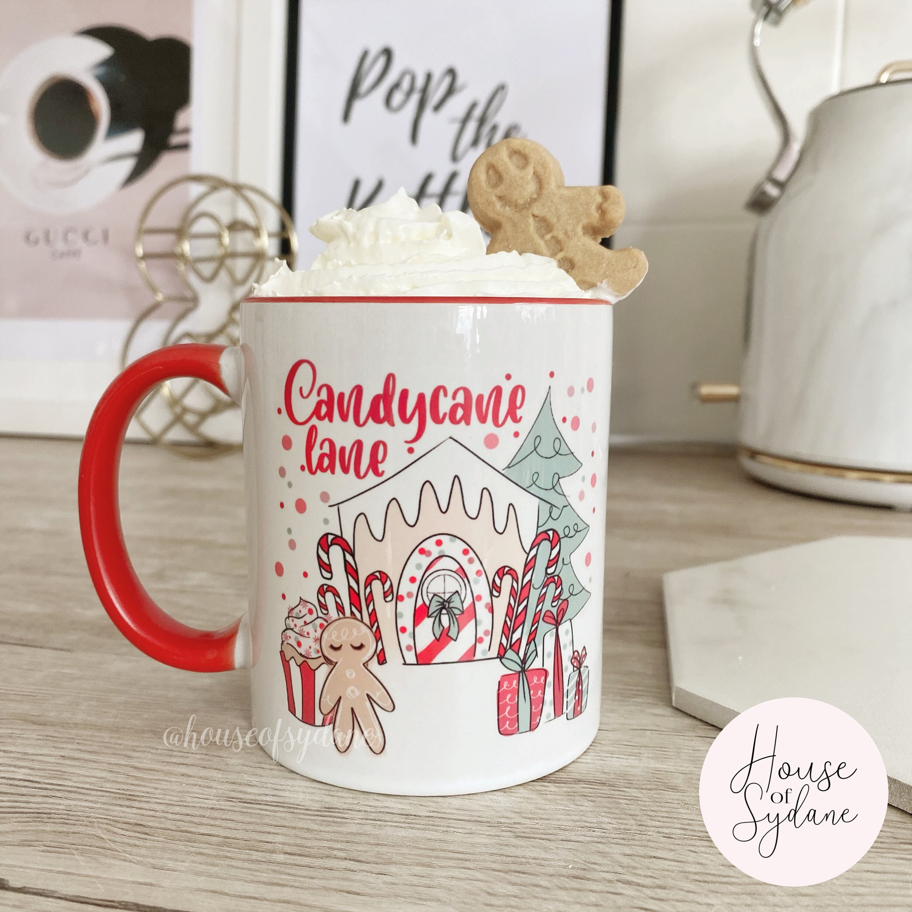 Christmas Gingerbread House Mug - Etsy UK