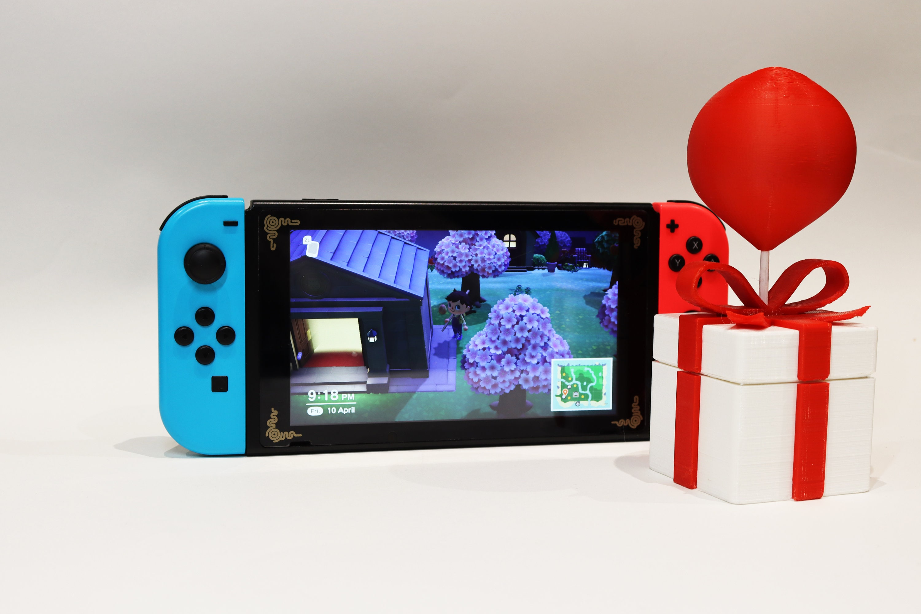 Animal Crossing 3D Printed present box for Nintendo switch | Etsy