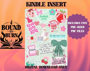 Read More Books Insert - Digital Printable