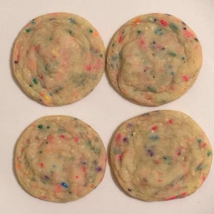 Sprinkle Pudding Cookies