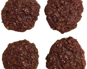 Vegan Double Chocolate Coconut Cookies