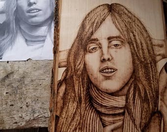 Tom petty wood burning