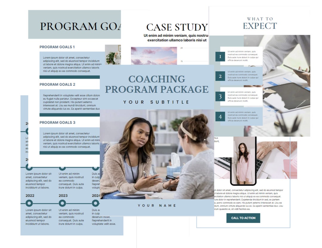 Coaching Program Package - Etsy
