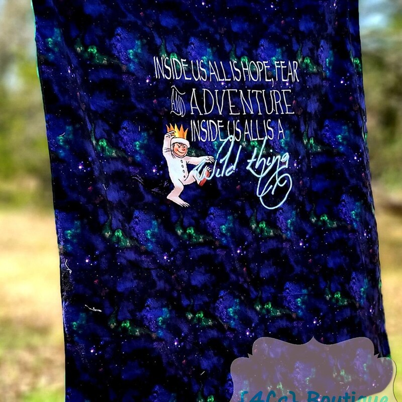Chasing the Wild Things Blanket main image 0