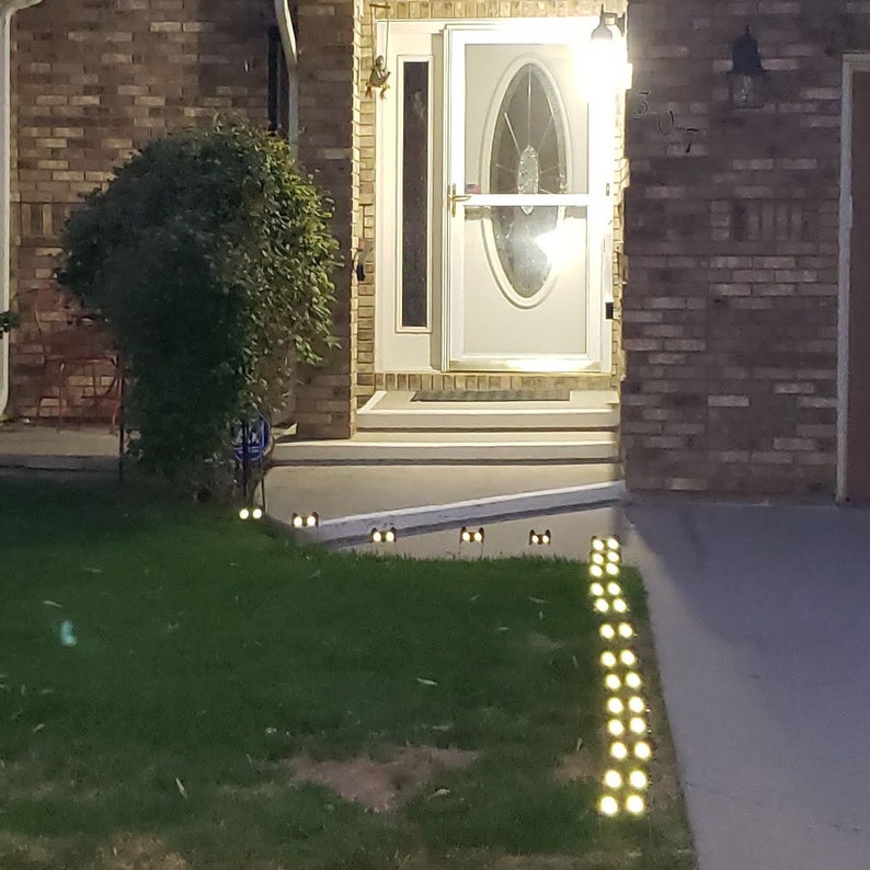 10 Eyeshine Holiday Path Trail Garden Driveway Markers Etsy