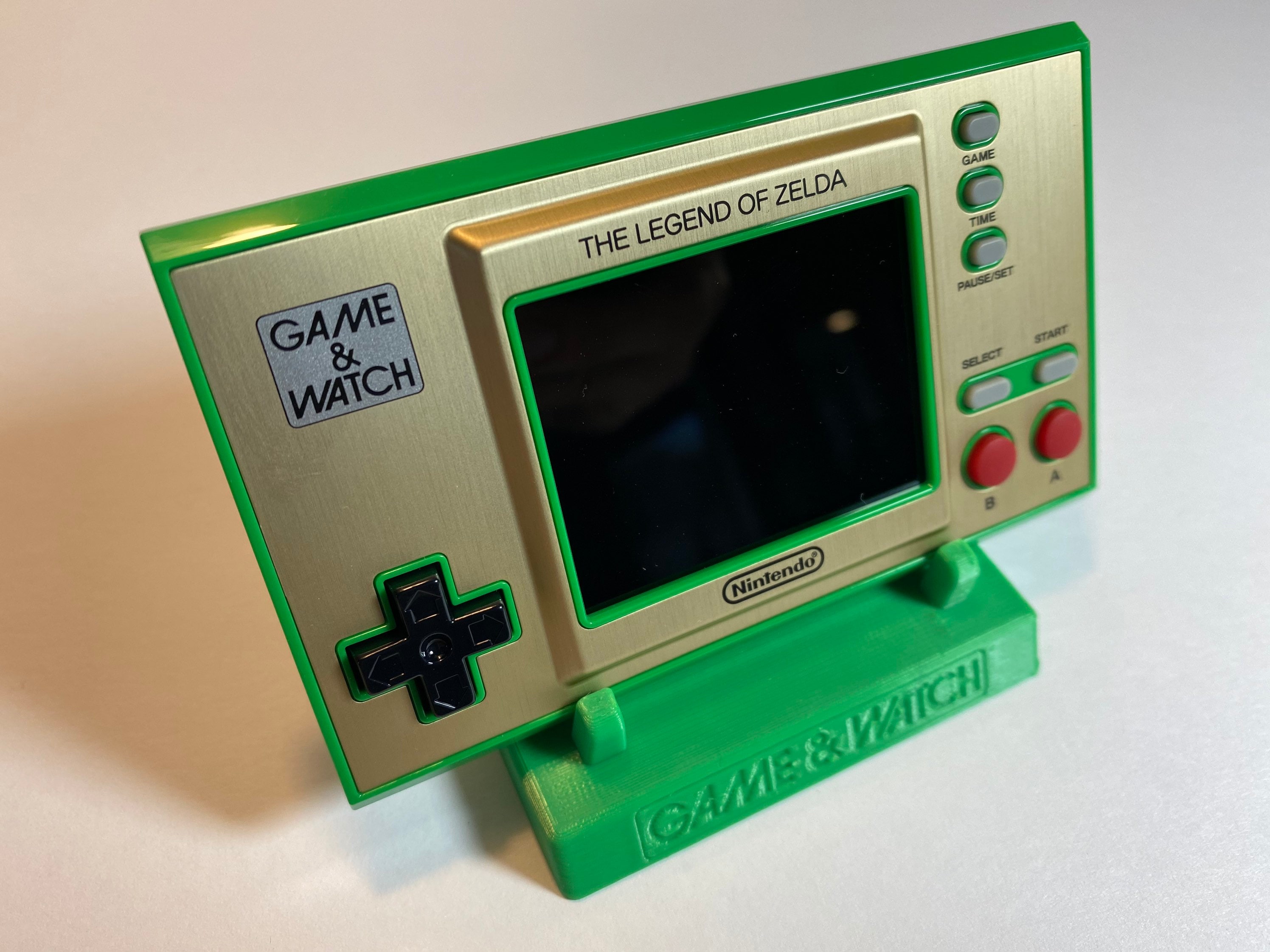 Legend of Zelda Game and Watch Stand - Etsy