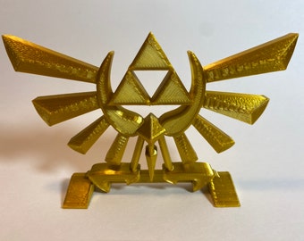 The Legend of Zelda Triforce Logo Collectible Nintendo Display Piece