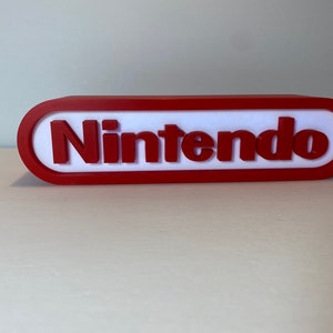 Nintendo LED Sign Custom 3D Collectors Sign Nightlight image 8