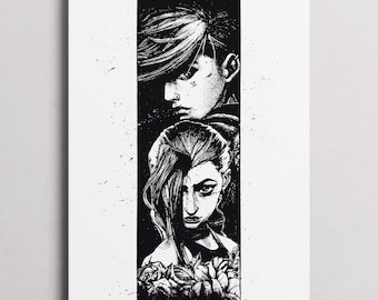 Poster Arcano - League of Legends, Jinx e Vi